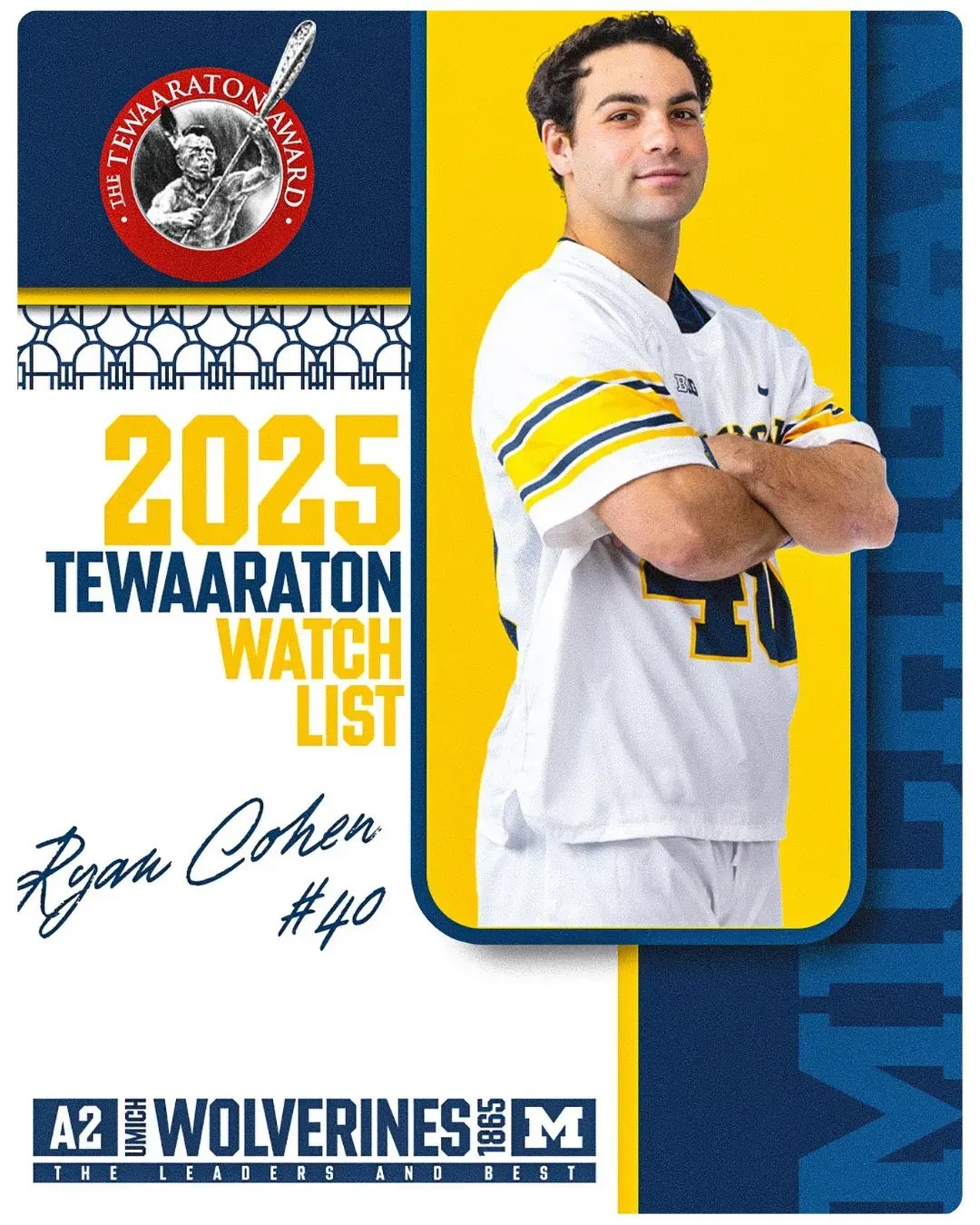 Ryan Cohen Michigan Lacrosse